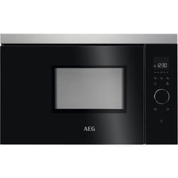 AEG MBB1756SEM Intégré Micro-onde simple 17 L 800 W Noir, Acier inoxydable