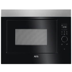 AEG MBE2658DEM Intégré Micro-ondes grill 900 W Noir, Acier inoxydable