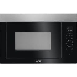 AEG MBE2657SEM Intégré Micro-onde simple 26 L 900 W Noir, Acier inoxydable