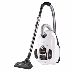 AEG VX7-2-IW-S, 650 W, Aspirateur réservoir cylindrique, Sec, Sac à poussière, 3,5 L, Filtre hygiénique