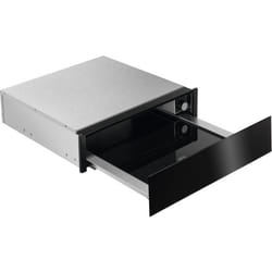 AEG KDE911424B tiroir et armoire chauffant Noir, Acier inoxydable