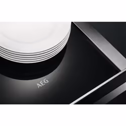 AEG KDE911424B tiroir et armoire chauffant Noir, Acier inoxydable