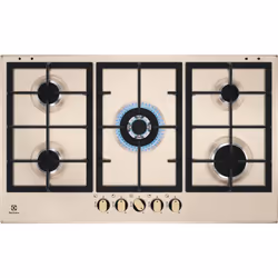 Electrolux KGS9536RS, Sable, Intégré, 87 cm, Gaz, 5 zone(s), 5 zone(s)