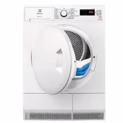 Electrolux EW6C4735SC, Pose libre, Charge avant, Condensation, Blanc, Rotatif, Gauche