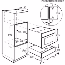 Electrolux KBS4X tiroir et armoire chauffant 6 couverts 430 W Acier inoxydable - Vue supplémentaire 8