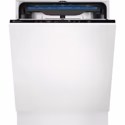 Electrolux EEM48330L, Entièrement intégré, Taille maximum (60 cm), Blanc, Noir, Tactile, 1,5 m
