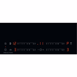 Electrolux EIS82449C Noir Intégré 80 cm Plaque avec zone à induction 4 zone(s)