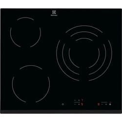Electrolux Serie 300 BHV6232FOK Noir Intégré 59 cm Céramique 3 zone(s)
