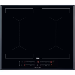 AEG IKE64450FB, Noir, Intégré, 60 cm, Plaque avec zone à induction, Verre-céramique, 4 zone(s)