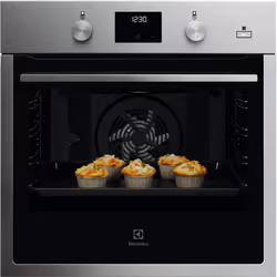 Electrolux KODGS20TX, Moyenne, Four électrique, 72 L, 2990 W, 72 L, Vapeur