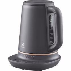 Electrolux E7K16BP, 1,7 L, 2400 W, Noir, Cuivre, Thermostat réglable, Indicateur de niveau d'eau, Sans fil