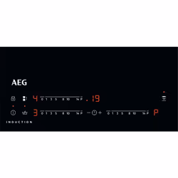 AEG IAE63421CB Noir Intégré 59 cm Plaque avec zone à induction 3 zone(s)