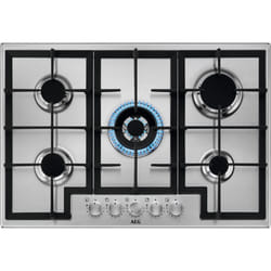 AEG HGB75420SM Acier inoxydable Intégré 75 cm Gaz 5 zone(s)