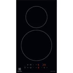 Electrolux LIT30230C, Noir, Intégré, Plaque avec zone à induction, Verre, 2 zone(s), 2 zone(s)