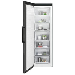 AEG AGB728E5NB congélateur Congélateur vertical Pose libre 280 L E Noir, Gris, Acier inoxydable