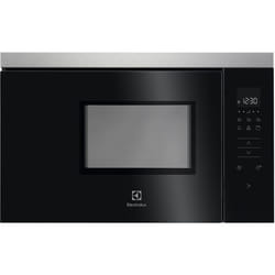 Electrolux MQ818GXE micro-onde Intégré Micro-ondes grill 17 L 800 W Noir, Acier inoxydable
