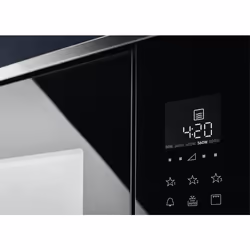 Electrolux MQ818GXE micro-onde Intégré Micro-ondes grill 17 L 800 W Noir, Acier inoxydable - Vue supplémentaire 5