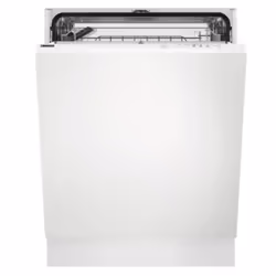 Zanussi ZDLI1510, Entièrement intégré, Taille maximum (60 cm), Blanc, Boutons, 1,5 m, haut