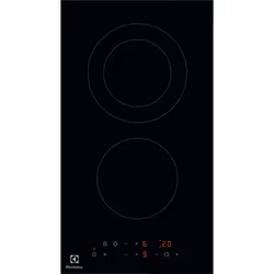Electrolux LHR3233CK, Noir, Intégré, Céramique, Verre-céramique, 2 zone(s), 2 zone(s)
