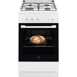 Electrolux LKK500000W Cuisinière Gaz Blanc A