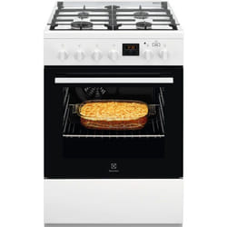 Electrolux LKK640200W Cuisinière Gaz Blanc A