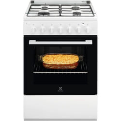 Electrolux LKK600000W Cuisinière Electrique Gaz Blanc A