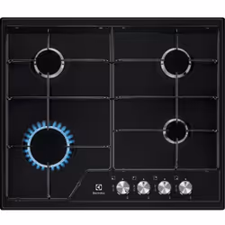 Table de cuisson Série 600 GS6424K d'Electrolux Efficacité énergétique et puissance Les brûleurs de cette plaque de cuisson g ...
