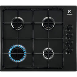 Electrolux KGS6404B Noir Intégré 59.5 cm Gaz 4 zone(s)