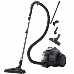 Electrolux EL61C3DB, Sans sac, Noir, Bleu, 9 m, Slide, 2 roue(s), Sec