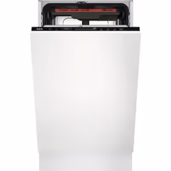 AEG FSE73527P, Entièrement intégré, Compact (45 cm), Blanc, 1,5 m, 1,5 m, 1,5 m