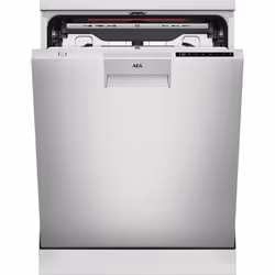 AEG FFB83816PM, Pose libre, Taille maximum (60 cm), Acier inoxydable, Acier inoxydable, LCD, 1,6 m