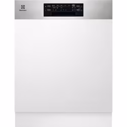 Electrolux EEM69300IX, Semi-intégré, Taille maximum (60 cm), Noir, Acier inoxydable, Tactile, 15 couverts, B