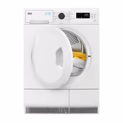 Faure FDP7406PZ, Pose libre, Charge avant, Condensation, Blanc, 7 kg, B