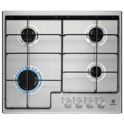 Electrolux EGS6424X Acier inoxydable Intégré 59.5 cm Gaz 4 zone(s)