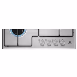 Electrolux EGS6424X Acier inoxydable Intégré 59.5 cm Gaz 4 zone(s)