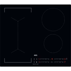 AEG IKB64443IB, Noir, Intégré, 60 cm, Plaque avec zone à induction, Verre-céramique, 4 zone(s)