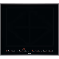 AEG IKK64681F, Noir, Intégré, 60 cm, Plaque avec zone à induction, Verre-céramique, 4 zone(s)