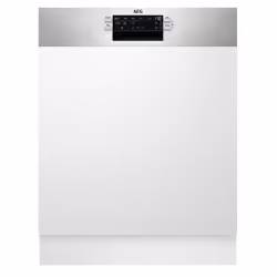 AEG FES5368XZM, Semi-intégré, Taille maximum (60 cm), Acier inoxydable, Boutons, 1,5 m, 1,5 m