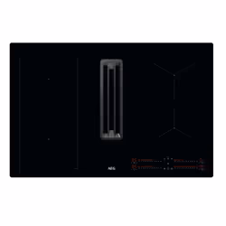 AEG CCE84543CB, Noir, Intégré, 77 cm, Plaque avec zone à induction, Verre, 4 zone(s)
