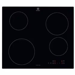Electrolux Serie 300 EIB60424CK, Noir, Intégré, 60 cm, Plaque avec zone à induction, Verre-céramique, 4 zone(s)