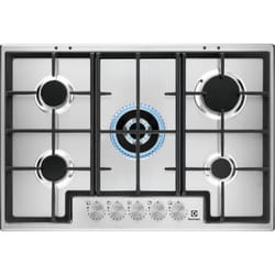 Electrolux EGS75362X Acier inoxydable Intégré 75 cm Gaz 5 zone(s)