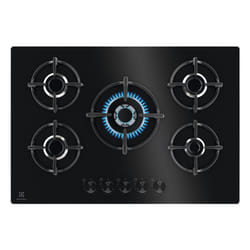 Electrolux EGG75372K Noir Comptoir 75 cm Gaz 5 zone(s)