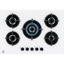 Electrolux EGG75372W Blanc Intégré 75 cm Gaz 5 zone(s)