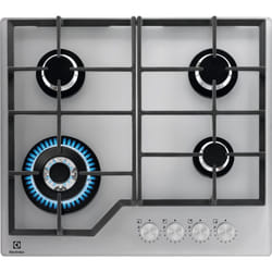 Electrolux Serie 300 KGG64362S Acier inoxydable Intégré 60 cm Gaz 4 zone(s)
