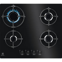 Electrolux EGG64272K plaque Noir Intégré 60 cm Gaz 4 zone(s)