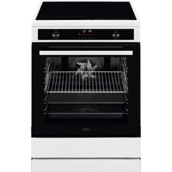 AEG CIB6490APW Cuisinière Electrique Plaque avec zone à induction Noir, Blanc A+