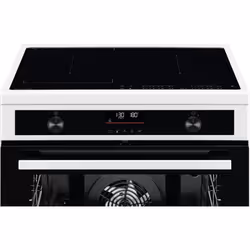 AEG CIB6490APW Cuisinière Electrique Plaque avec zone à induction Noir, Blanc A+