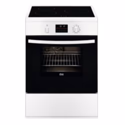 Faure FCI6593PWA, Cuisinière, Blanc, Rotatif, Tactile, Blanc, 1,4 m, LED