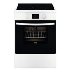 Faure FCI6593PWA Cuisinière Electrique Plaque avec zone à induction Blanc A