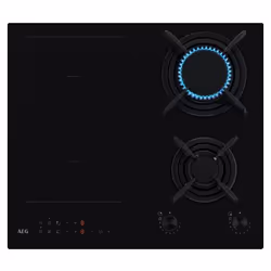 AEG HDB64623NB, Noir, Intégré, 60 cm, Combi, 4 zone(s), 2 zone(s)